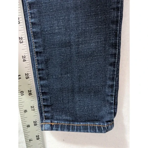 Abercrombie & Fitch Skinny Jeans W28 L31 Dark Wash Stretch Denim - Picture 6 of 8